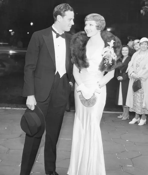 Framed Print : Norman Foster and Claudette Colbert Framed Print : Norman Foster and Claudette Colbert