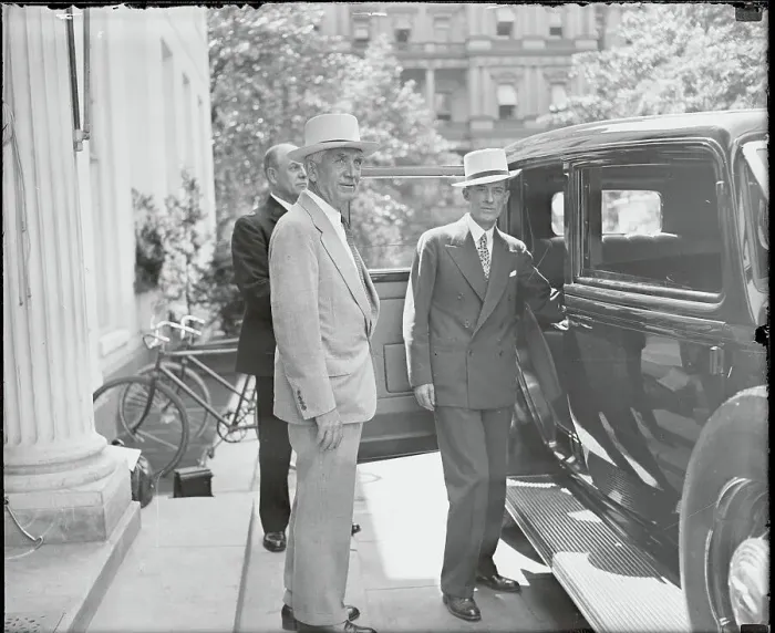 Framed Print : Norman H. Davis Leaving White House Framed Print : Norman H. Davis Leaving White House