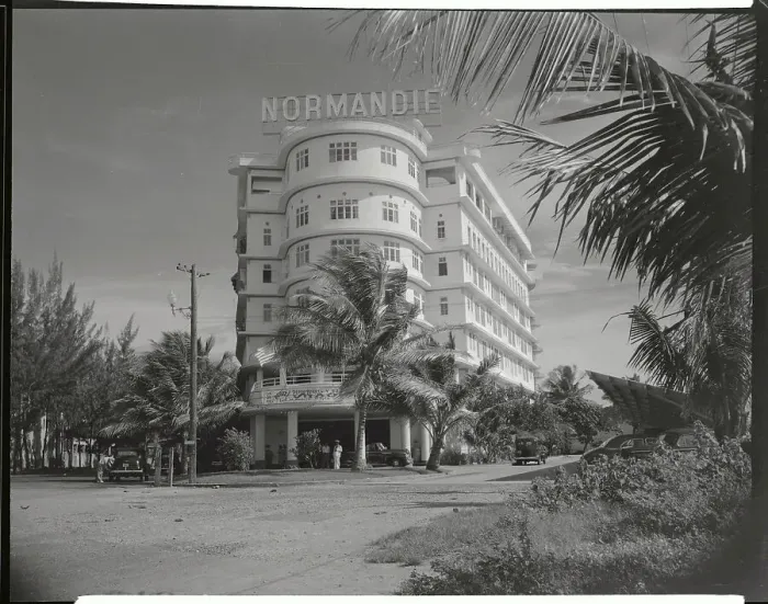 Framed Print : The Normandie Hotel Framed Print : The Normandie Hotel