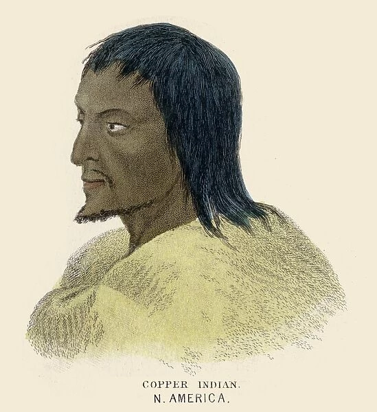 North american Indian illustration 1859