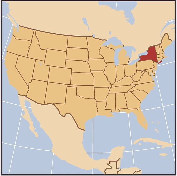 North Carolina reference map