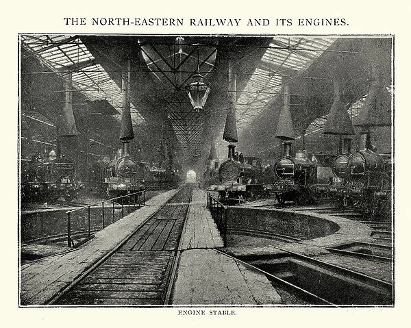 North Easten Railway Factory, 1892