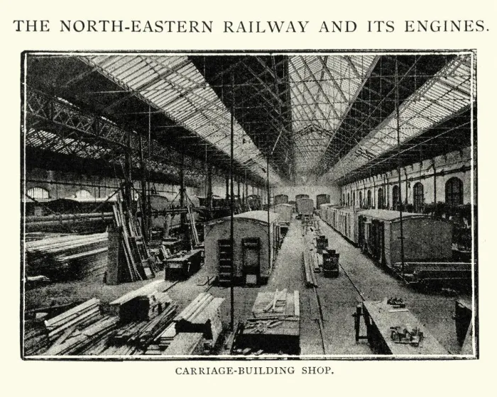 Framed Print : North Easten Railway Factory Framed Print : North Easten Railway Factory