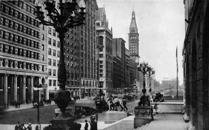 Framed Print : North Along Michigan Avenue Framed Print : North Along Michigan Avenue