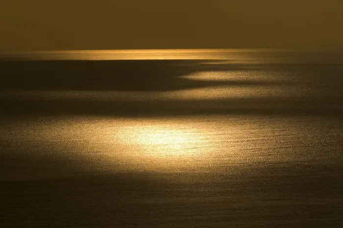 Framed Print : North Pacific Ocean at Sunset, Honshu, Japan Framed Print : North Pacific Ocean at Sunset, Honshu, Japan