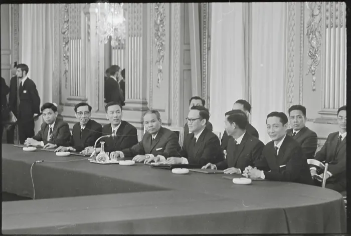 Framed Print : North Vietnamese Delegation Framed Print : North Vietnamese Delegation