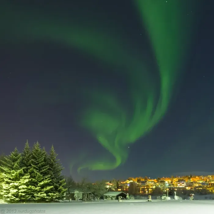 Framed Print : Northern lights