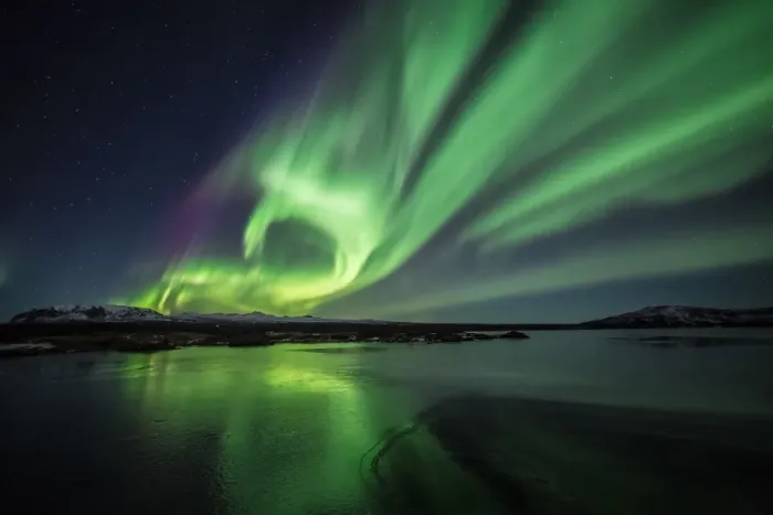 Framed Print : Northern lights / Aurora borealis Framed Print : Northern lights / Aurora borealis