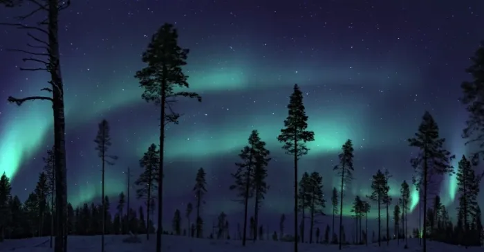 Framed Print : Northern Lights in Sweden Framed Print : Northern Lights in Sweden