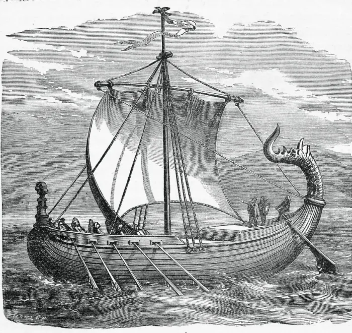 Framed Print : Northman's Vessel Framed Print : Northman's Vessel