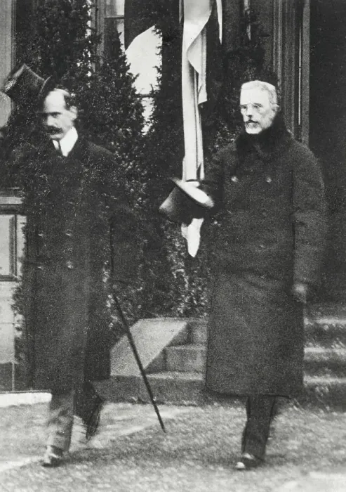 Framed Print : Norway's King Haakon and Sweden's King Gustav Framed Print : Norway's King Haakon and Sweden's King Gustav