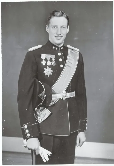 Framed Print : Norway's Prince Harald, Aged 23 Framed Print : Norway's Prince Harald, Aged 23