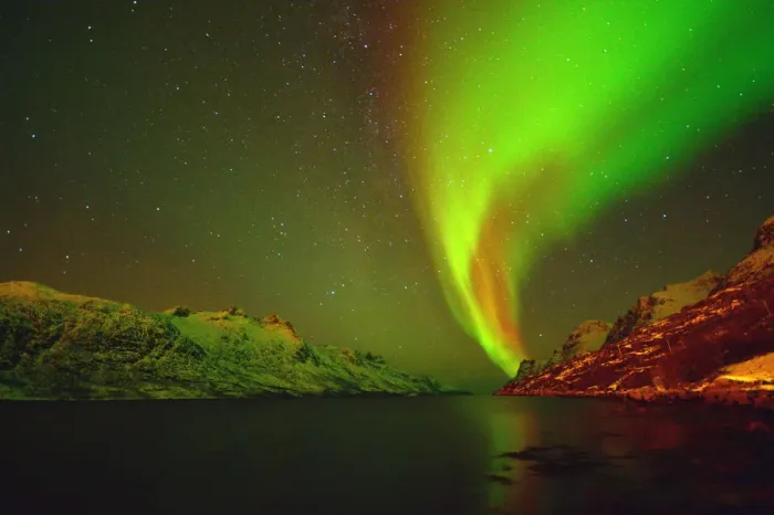 Framed Print : Norwegian Aurora Borealis Framed Print : Norwegian Aurora Borealis