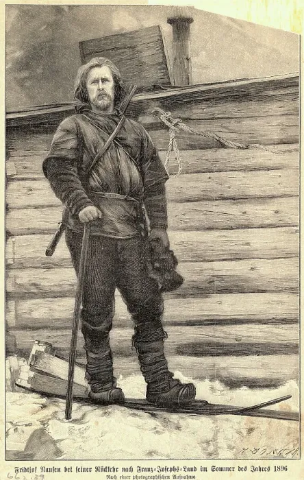 Framed Print : Norwegian Explorer Fridtjof Nansen Framed Print : Norwegian Explorer Fridtjof Nansen
