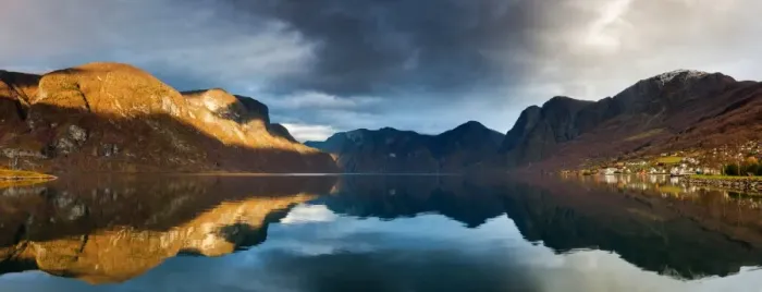 Framed Print : Norwegian Fjordlands