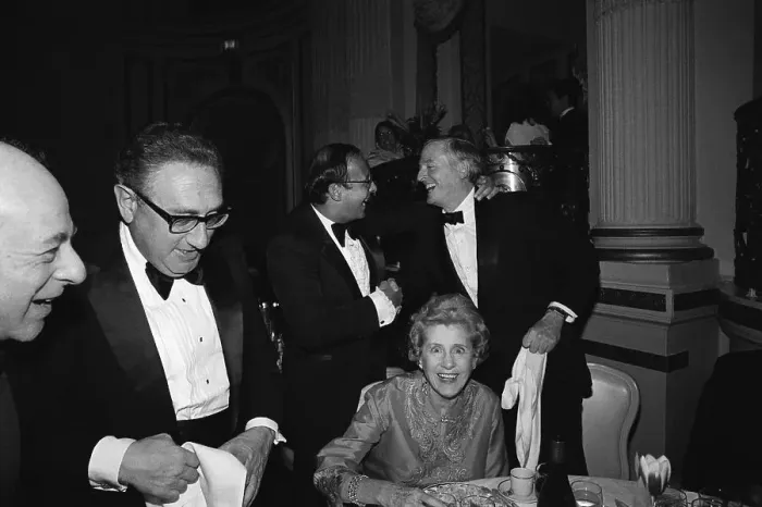 Framed Print : Notables at Anniversary Dinner for National Review Framed Print : Notables at Anniversary Dinner for National Review