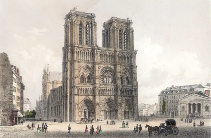Framed Print : Notre Dame Framed Print : Notre Dame