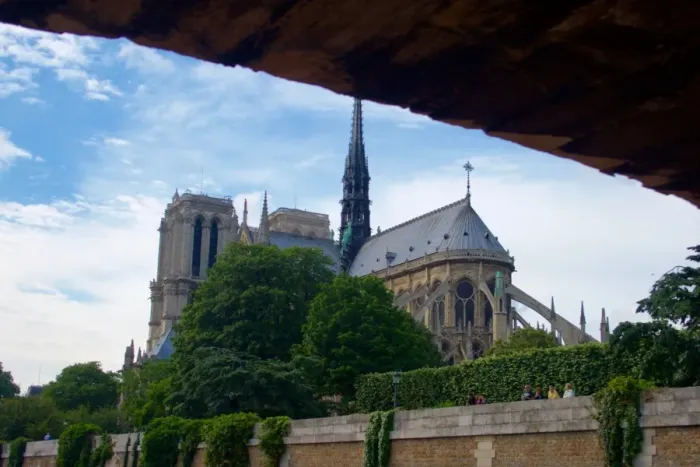 Framed Print : Notre Dame Cathedral, Paris, France