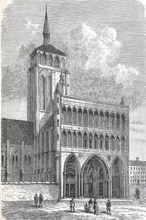 Framed Print : Notre-Dame de Dijon, a Gothic church in Dijon, here in 1880, France, Historic, digitally restored reproduction of a 19th century original, exact original date unknown Framed Print : Notre-Dame de Dijon, a Gothic church in Dijon, here in 1880, France, Historic, digitally restored reproduction of a 19th century original, exact original date unknown