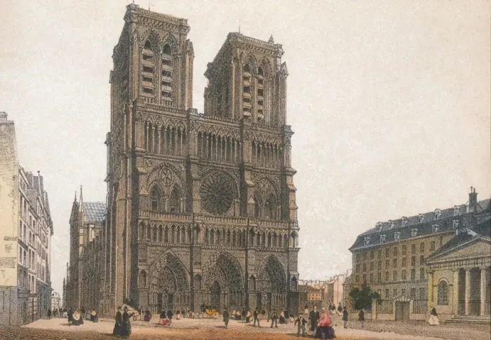 Framed Print : Notre Dame De Paris Framed Print : Notre Dame De Paris