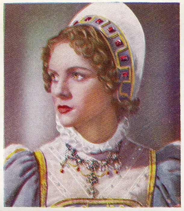 Framed Print : Nova Pilbeam as Lady Jane Grey, Characters Come to Life series, collectible tobacco card, 1938 Framed Print : Nova Pilbeam as Lady Jane Grey, Characters Come to Life series, collectible tobacco card, 1938