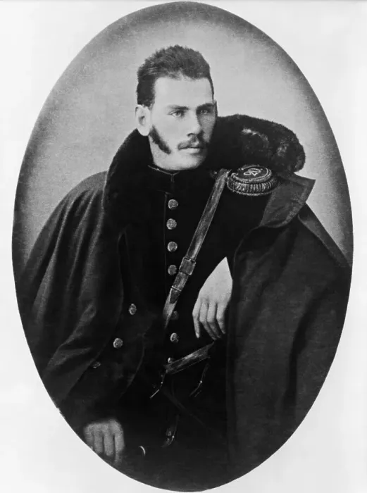 Framed Print : Novelist Leo Tolstoy as Crimean Army Officer Framed Print : Novelist Leo Tolstoy as Crimean Army Officer