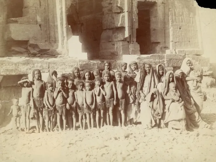 Framed Print : Nubian Family Framed Print : Nubian Family