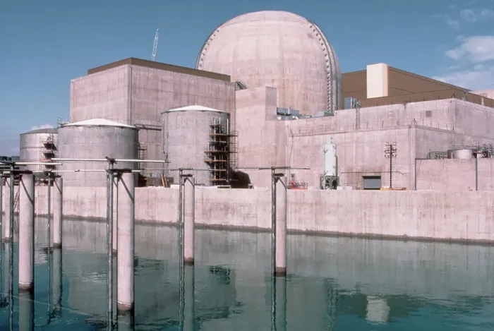 Framed Print : Nuclear Reactor Reflected In Pond Framed Print : Nuclear Reactor Reflected In Pond