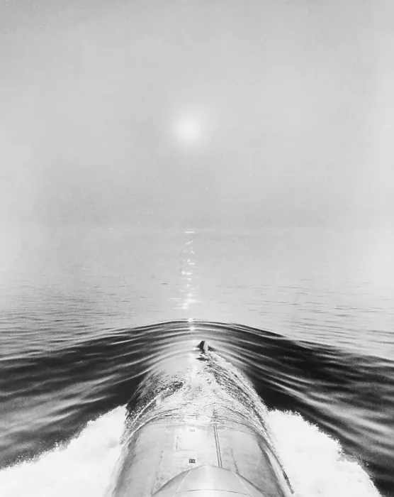 Framed Print : Nuclear Submarine in the Ocean Framed Print : Nuclear Submarine in the Ocean