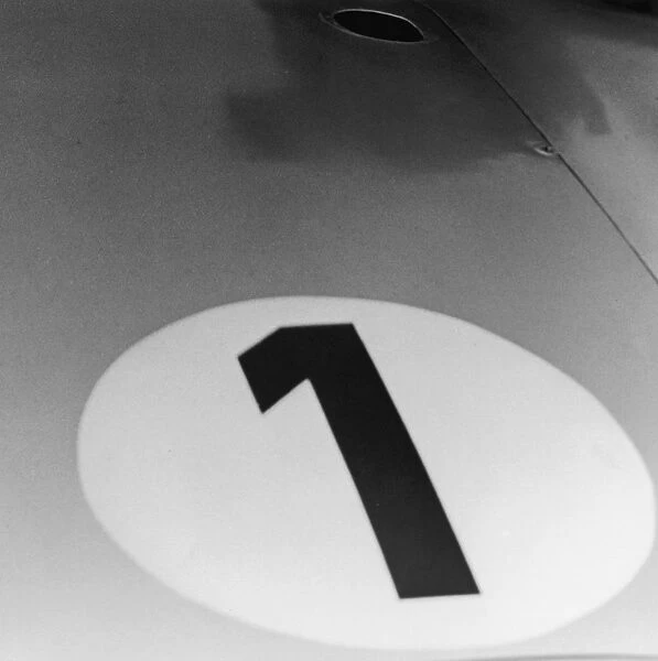 Number One. 16th July 1954: A close-up of Juan Fangios Mercedes during