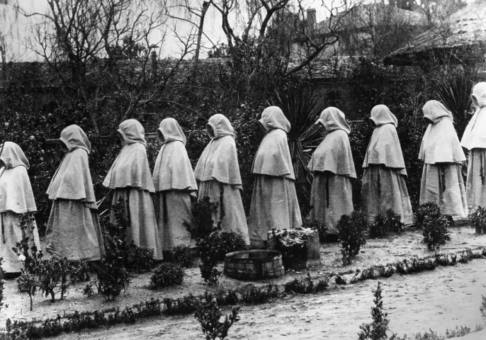 Framed Print : Nuns Of Biarritz Framed Print : Nuns Of Biarritz