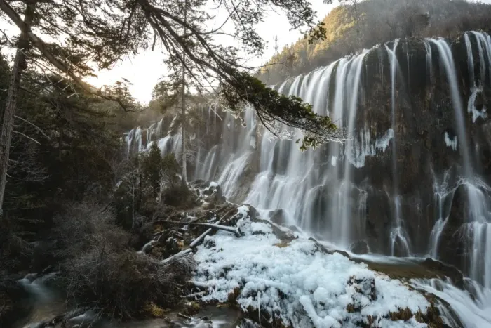 Framed Print : Nuorilang waterfall Framed Print : Nuorilang waterfall
