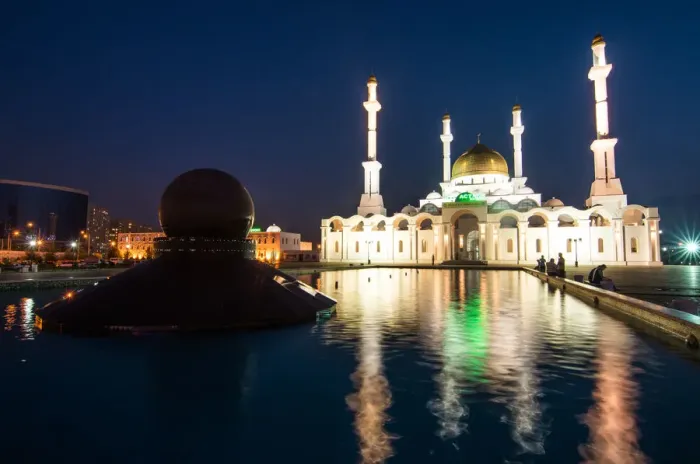 Framed Print : Nur-Astana Mosque at Astana Framed Print : Nur-Astana Mosque at Astana