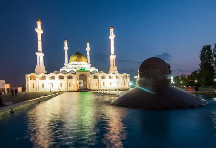 Framed Print : Nur-Astana Mosque at Astana Framed Print : Nur-Astana Mosque at Astana