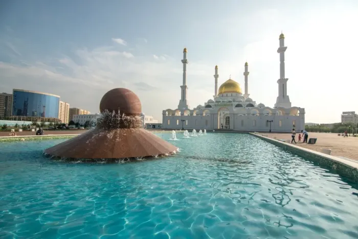 Framed Print : Nur-Astana Mosque at Astana Framed Print : Nur-Astana Mosque at Astana