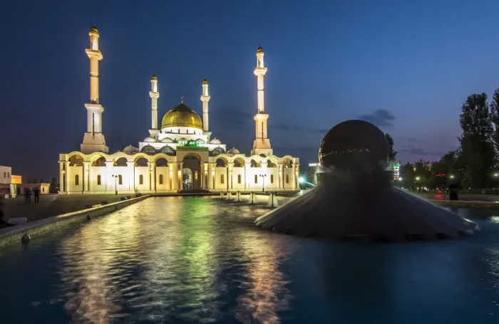 Framed Print : Nur Astana Mosque, Astana, Kazakhstan