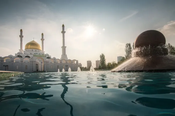 Framed Print : Nur Astana Mosque, Astana, Kazakhstan