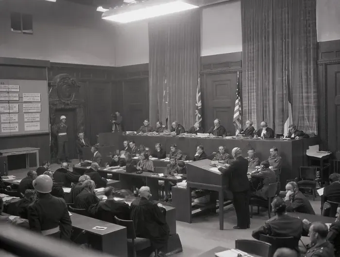 Framed Print : Nuremberg Trials Framed Print : Nuremberg Trials