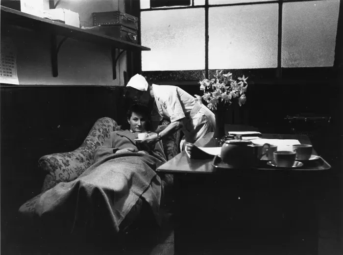 Framed Print : Nurse And Patient