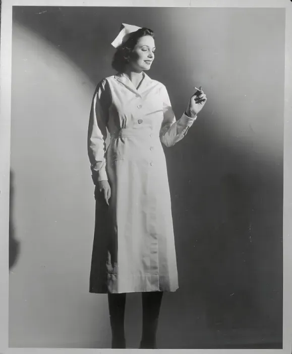 Framed Print : Nurse Reading Thermometer Framed Print : Nurse Reading Thermometer