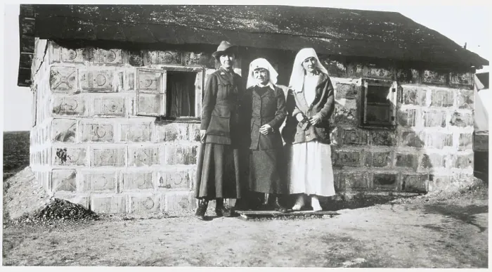 Framed Print : Nurses in the Balkans Framed Print : Nurses in the Balkans