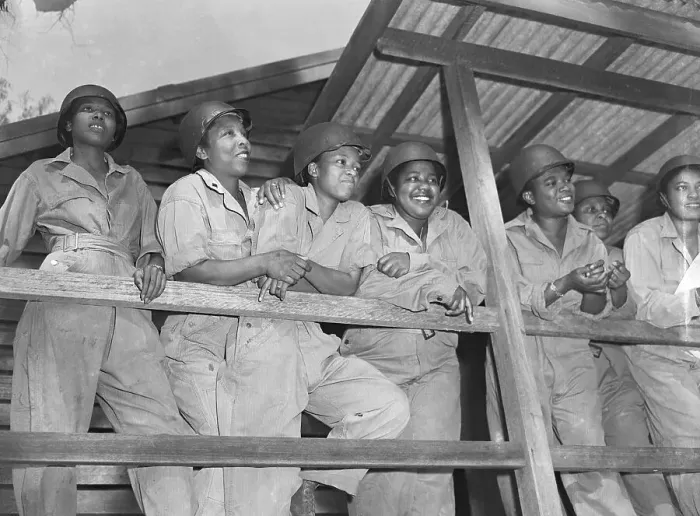 Framed Print : Nurses Standing on Porch Framed Print : Nurses Standing on Porch