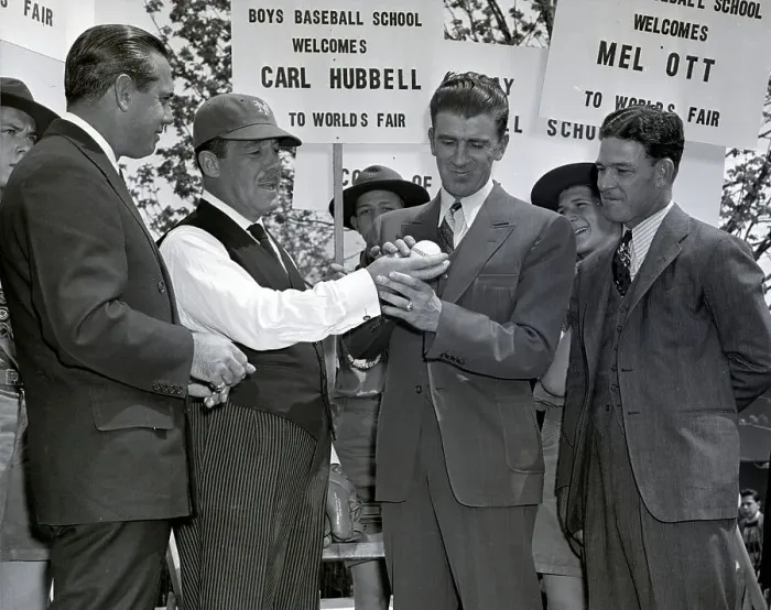 Framed Print : Ny Giants Standing W / World'S Fair Pres Framed Print : Ny Giants Standing W / World'S Fair Pres