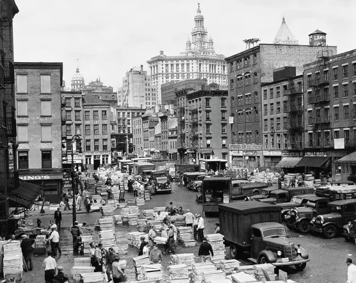 Framed Print : NYC Fish Markets Framed Print : NYC Fish Markets