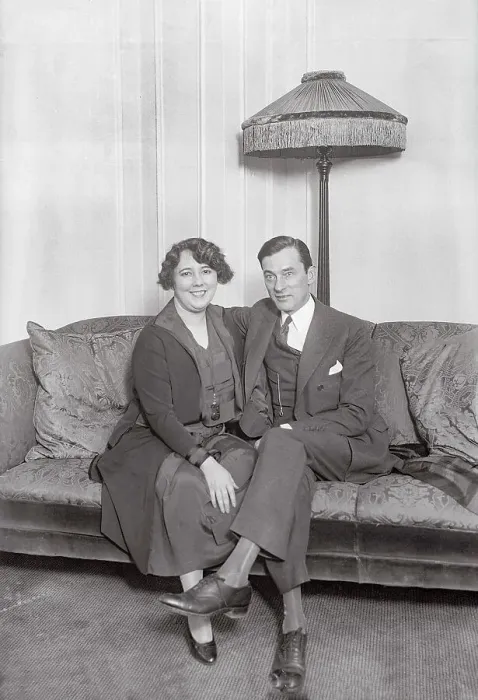 Framed Print : NYC Mayor James J Walker and Wife Framed Print : NYC Mayor James J Walker and Wife