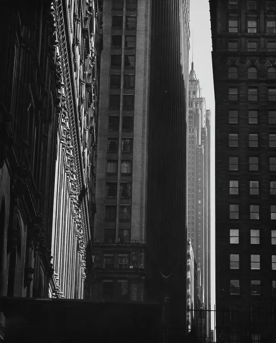 Framed Print : NYC Skyscraper Canyon Framed Print : NYC Skyscraper Canyon