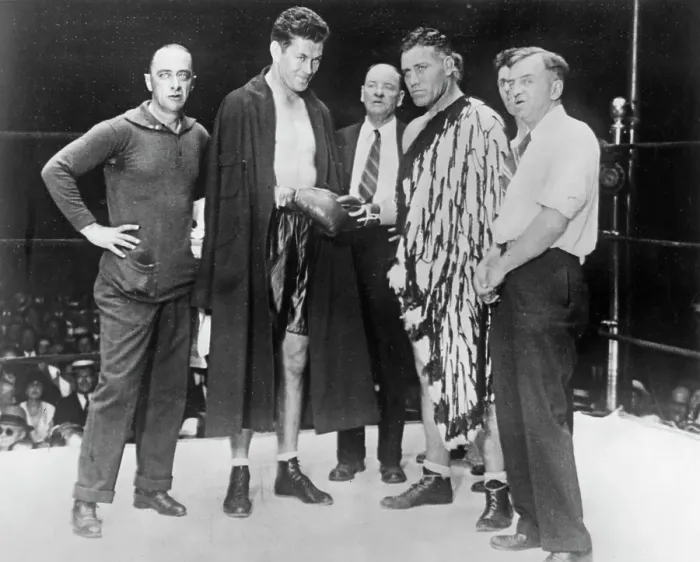 Framed Print : NYSAC, NBA and The Ring Heavyweight Title Fight - Gene Tunney Vs Tom Heeney Framed Print : NYSAC, NBA and The Ring Heavyweight Title Fight - Gene Tunney Vs Tom Heeney