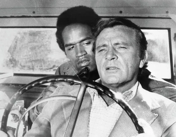 Framed Print : O J Simpson and Richard Burton in The Klansman Framed Print : O J Simpson and Richard Burton in The Klansman
