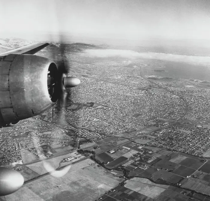 Framed Print : Oakland From The Air Framed Print : Oakland From The Air