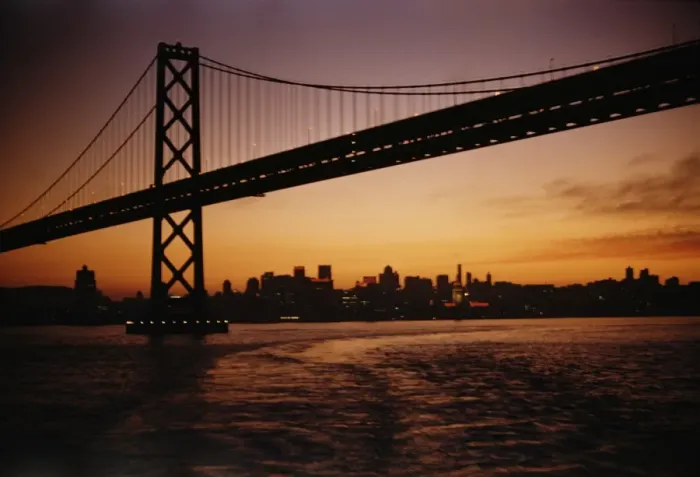 Framed Print : Oakland Bay Bridge Framed Print : Oakland Bay Bridge